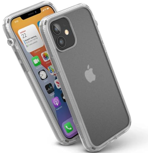 Catalyst Influence Case iPhone 12 Clear - durchsichtig, Fallschutz, kompatibel, Kabelloses Laden, Erhöhte Kanten