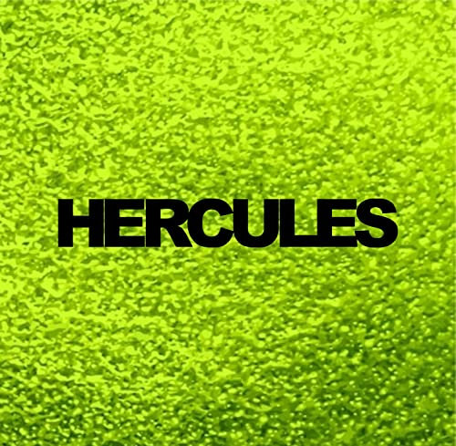 myrockshirt 1 x Hercules Aufkleber Sticker, freie Farbwahl, verschiede Größen zur Auswahl, 1 farbig Schriftzug Logo Farbwahl Retro Mofa Moped Hochleistungsfolie