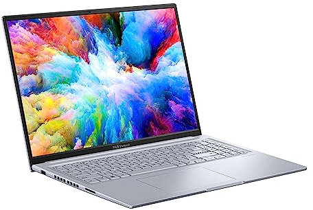 ASUS Laptop Vivobook Pro 16 K3605ZC 16.0 WUXGA 120Hz 16:10 Laptop (Intel i7-12650H, NVIDIA GeForce RTX 3050, 16GB RAM, 512GB SSD, Backlit Keyboard, Windows 11)