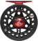 Kylebooker Fliegenfischrolle, große Laube mit Aluminium-Körper, Fliegenrolle, 3/4 W, 5/6 W, 7/8 W (Schwarz mit Rot, 5/6 W)