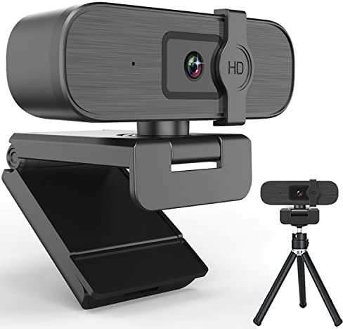 Nolansend 2K Webcam for PC, with Noise-Cancelling Microphone & Privacy Cover, USB Plug&Play Computer Web Camera for Laptop/Desktop, Video Calling,Conferencing, Youtube, Zoom, Skype, Facetime