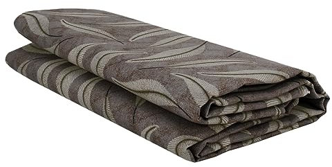 Überwurf für Sofaüberwurf, Shabby-Chic-Stil, Karo (Taupe)