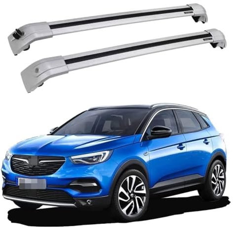 Der Dachträger, Kompatibel mit Opel Vauxhall Grandland X 5,Automotive Outdoor Zubehör