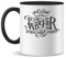 Forsca Toss A Coin To Your Witcher White Tasse à Thé et Café en Céramique, 330ml, Blanc Magique, Rose, Noir 330ml
