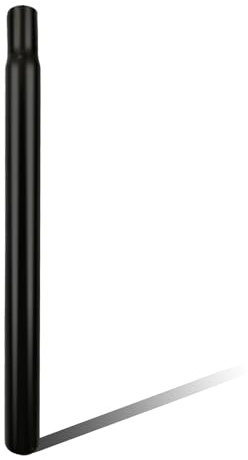 Ø 30,4 × 300 mm Sattelstange Fahrrad, Sattelstütze Stahl, Kerzensattelstütze, Unisex – Erwachsene, für Mountainbike, Downhill, Trekkingrad, Citybike