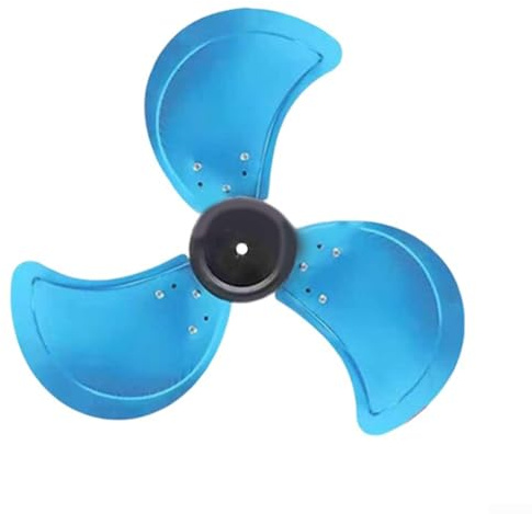 Aspas de ventilador de 16 pulgadas, material de aluminio, diseño de 3 piezas para un mejor flujo de aire