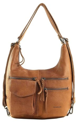 FREDsBRUDER My Old Friend Hybrid Hobo Bag Dark Caramel