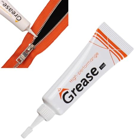 Gleitmittel mit Reißverschluss,Reißverschluss Wachs,Wachs für Reißverschluss,Snap and Zipper Lubricant,Zip Wax für die Bootspflege,Wachs Reißverschluss für Boot,Segeltuch,Neoprenanzug