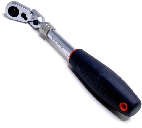 Würth Clé à cliquet télescopique 3/8 à tête articulée extensible variable 07151292