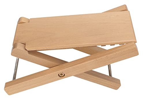 PUNK Neue Hölzerne Gitarren-Fußstütze, Fußhocker-Design für Musiker, Performance-Zubehör und Gitarristen (Buche)