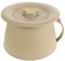 FRCOLOR Pot de chambre urinoir avec couvercles, crachette portable pour adultes, maison, voyage, jaune clair