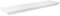 Velano - Dekoratives Regalbrett, Wandregal, Regalboden, Schweberegal, Hängeregal - 1 Stück, 80x19 cm, Weiß - Regale für Küche, Badezimmer, Wohnzimmer, Schlafzimmer - JYRSIN