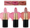 Glitter Lipstick for Women, 3pcs Sparkling Lipstick for Women,Light Pink Moisture Tinted Lip Balm, Waterproof Shimmer Lipgloss, Long Lasting Glossy Lip Stick Lip Stain,Velvety Smooth,Highly Pigment