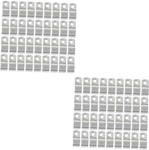 Gadpiparty 200pcs Sturdy Wall Cable Organizers Reliable Cable Fixator Buckles for Wire Tidy Management Fixator Armoured Clips Holder