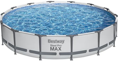 Bestway Steel Pro MAX 14' x 33 Round Above Ground Pool Set with Pump