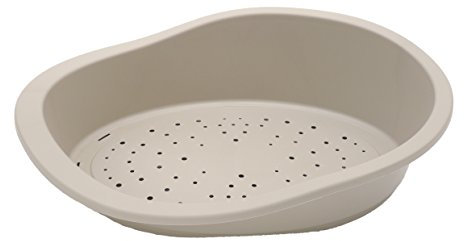 Rosewood Sonny Classic Plastic Dog Bed, Mocha, 80cm