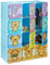 Relaxdays Steckregal Kinderzimmer, Tiermotive, Jungen, Türen, Kleiderstangen, Kunststoff Kleiderschrank, 145x110cm, blau