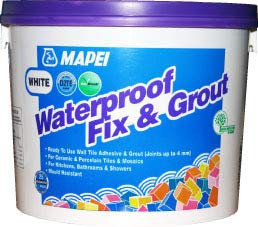 Waterproof Fix & Grout 3.75kg Ready-Mixed Tub