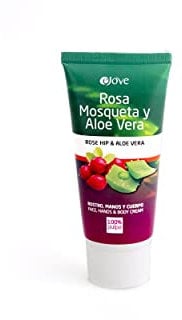 Ejove Crema de Rosa Mosqueta y Aloe Vera, Tubo 50 ml – Cicatrizante y Regeneradora