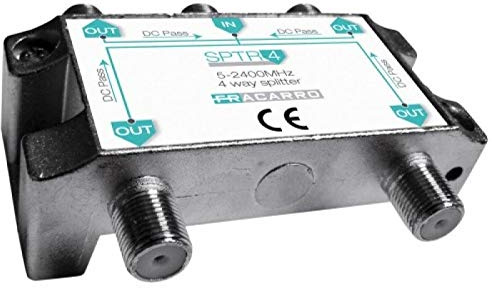 splitter TV - 4 uscite - ulb - 5-2400 mhz - fracarro sptr4