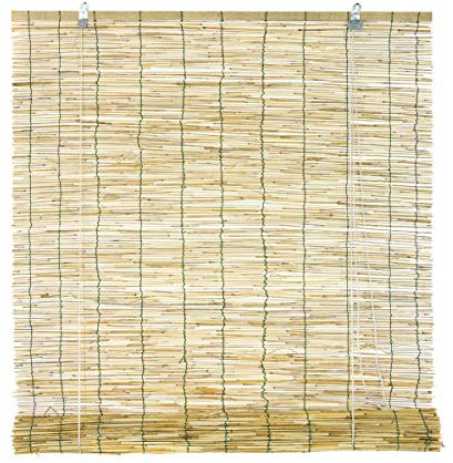 STI Tapparella avvolgibile Agave canniccio di bambù 120x260cm Tenda a Rullo Bamboo Arredamento Casa Protezione Luce