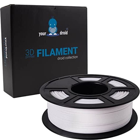 yourDroid PLA Filament Weiss 1.75mm 1kg