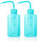 Oubest Squeeze Waschflasche Sukkulenten Bewässerung Flasche Blau Wasser Spritzen Bewässerung Flasche Squeeze Sprinkling Can Kunststoff Waschen Pflanze Flasche 250ml 2pc
