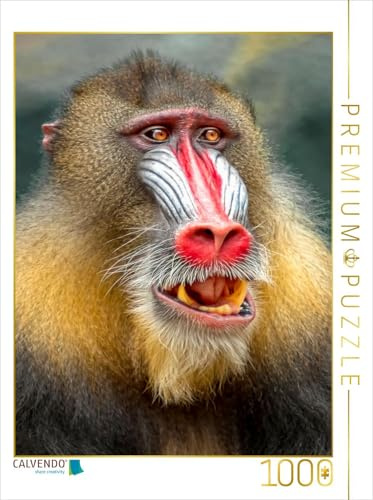 CALVENDO Puzzle AFFE | 1000 Teile Lege-Größe 48 x 64 cm Foto-Puzzle für glückliche Stunden
