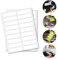KORBOND Stick On Naming Labels, White, 36