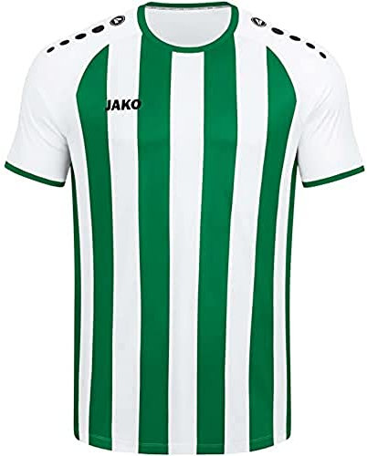 JAKO Kinder Trikot Inter (Kurzarm), Weiß/Sportgrün, 152