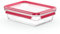 Tefal Masterseal Fresh Glas, rechteckiger Frischhaltedose, Lebensmittelaufbewahrung, stapelbar, ofen- und gefriergeeignet, N1040910, transparent, 1,1 L