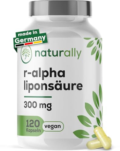 naturally R-Alpha-Liponsäure Kapseln 300 mg hochdosiert – alpha lipoic acid