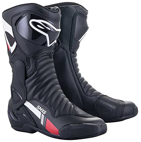 Alpinestars 2223017-153-39, Stivali Moto Uomo, Black White Gray, 39 EU