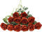 Laelfe 12 Pcs Burnt Orange Roses Artificial Flowers, Long Stem Fake Silk Rose Flowers for Wedding Bridal Bouquet Home Party Arrangment Hotel Garden Decoration (Orange)