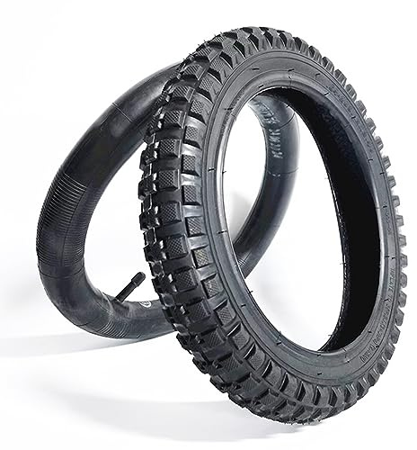 Neumático Exterior de Tubo Interior de 12/14/16/18 Pulgadas x 2,40, Neumático Todoterreno con Banda de Rodadura Engrosada al Desgaste, Para Reemplazo de Neumáticos de Bicicletas Para Niños, 18x2,40