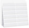 LOLYSIC 10Pcs Peel and Stick Wall Tiles, Self Adhesive Subway Metro Tile, Stick On Tiles Splashback Tile Stickers for Kitchen Bathroom, Waterproof & Oilproof, White, 30x30cm