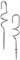 Knethaken kompatibel mit/Ersatzteil für Grundig 9193024270,759551591500 HM5040 Handmixer