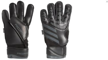 adidas Herren Torwarthandschuhe Predator GL MTC FS IZ1503, Farbe:Schwarz Black, Größe:9