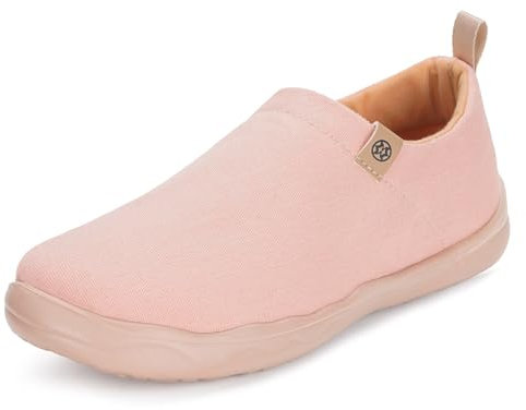 Gaatpot Zapatillas Deportivas Mujer Casual Zapatos de Caminar Correr Fitness Zapatillas Libres Sin Cordones Pink 41