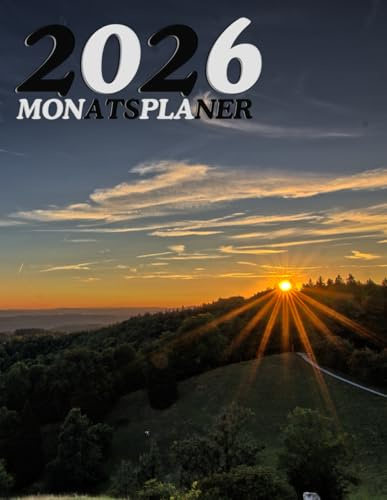 Monatsplaner 2026: Teamwork-Organizer, Geschäftsmotivation mit natürlichem Touch-Einband/Monatsplaner 2026 A4