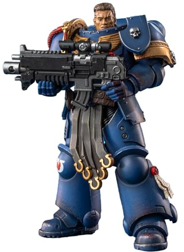 TOYVERSE JOYTOY 1/18 Actionfigur Warhammer 40.000, Space Marine 2, Ultramarines Sergeant Gadriel Collectors Edition, bewegliche Gelenke Charaktermodell, ab 15 Jahren