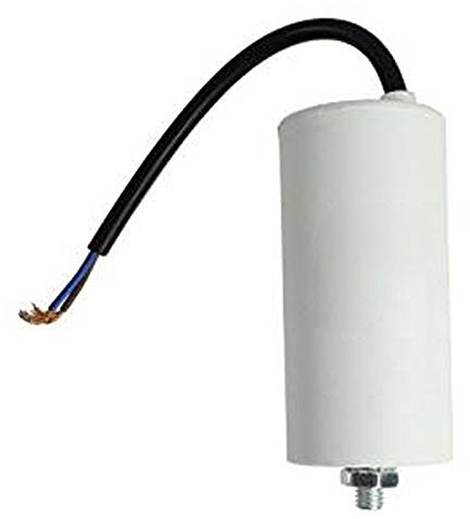 SPARES2GO Universal Microfarad 40UF - Cable de condensador de motor de arranque (400 V, 450 V, 500 V)