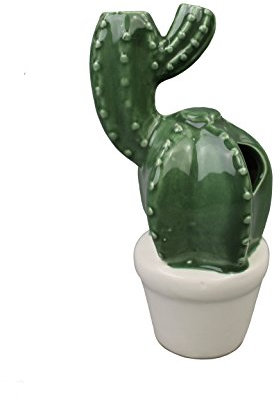 Kaktus aus Keramik Kakteen Modelle wählbar Deko Dekovase Vase Keramik (22-8 Höhe 15 cm)