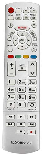 ALLIMITY N2QAYB001010 Telecomando Sostituisci per Panasonic VIERA TX-32CS600E TX-32DS500E TX-32DS600E TX-40CX670E TX-40CX680E TX-40CX700E TX-40CXE720 TX-40DS630E TX-40DX653E TX-40DX700E