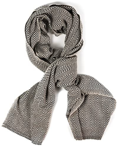 yanopurna Unisex-Kaschmirschal – Handgewebte Stola Aus 100% Kaschmirwolle – Warmer Wickelschal, Halstuch, Kopfwickel-Kaschmirschal Für Damen Und Herren – Hergestellt In Nepal