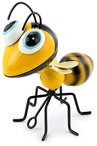 Napco Gartenfigur Biene aus Metall, 12,1 cm hoch