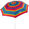 Aktive 62217 - Sombrilla de playa, Ø180 cm, con protección UV filtro 50, mástil Ø22-25 mm, incluye bolsa para transportarla, Sombrilla playa plegable, Aktive Beach,