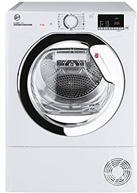Hoover H-Dry 300 HLEC10DCE Freestanding Condenser Tumble Dryer, Sensor Dry, WiFi Connected, 10 kg Load, White