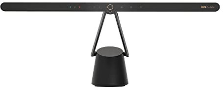 BenQ PianoLight: stehende Klavierlampe, dimmbar, einstellbare Höhen- und Farbtemperaturen, keine direkte Blendung, automatische Dimmung, modernes schwarzes Design, Klavierlicht zum Notenlesen