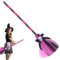 Fukamou Witch Dress Up Accessories - Fairytale Fancy Witch Dress Up for Girls | Role- Theme Cossplay Witch Hat Broomstick for Home, School, Stage Performance